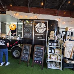 Yoders Pie Craft Coffee - Inside at the counter