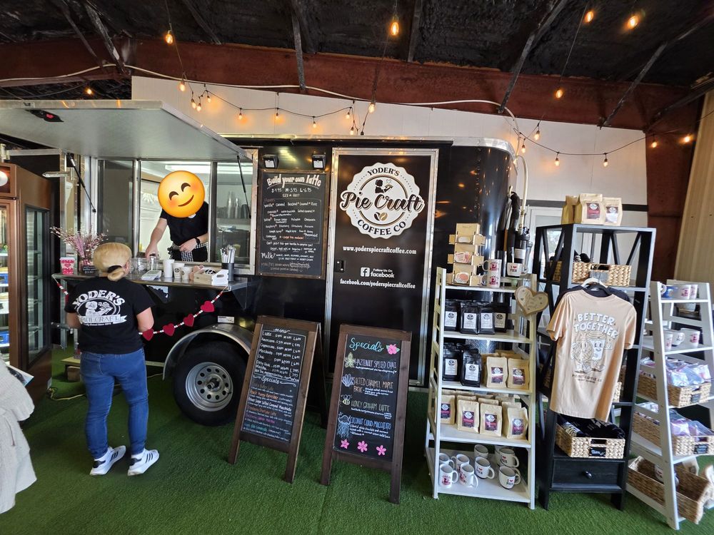 Yoders Pie Craft Coffee Logo