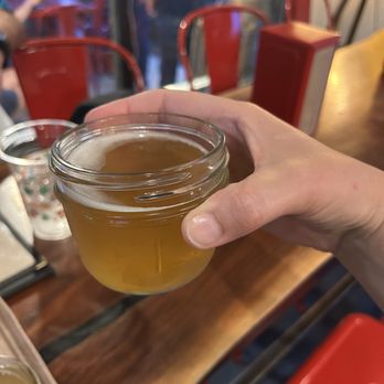 Lotawana Brewing - Love the little mason jars for the beer flight - Breweries Near Me - GrainValley, Missouri Lotawana Brewing - Love the little mason jars for the beer flight - Breweries Near Me - GrainValley, Missouri