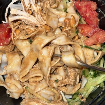 Jayd Bun - Peanut butter noodles with chicken (this is a cold meal) - Chinese Near Me - South Kingstown, Rhode Island