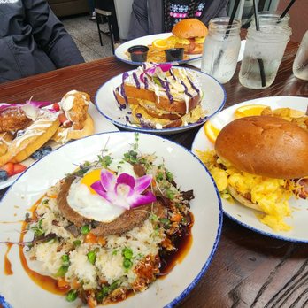 Kitchen 15 - Loco moco, chicken and waffles, ube french toast, breakfast sandwich - Breakfast & Brunch Near Me - Sacramento, California