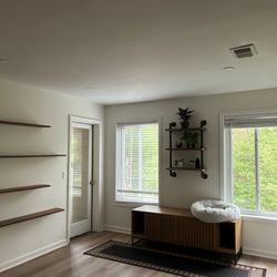 Emflaroma Solutions - Gorgeous smooth ceiling and new LVP install thanks to Emflaroma!