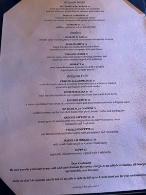 Menu photo 2 Ciro & Sal's Provincetown, MA Menu photo 2 Ciro & Sal's Provincetown, MA