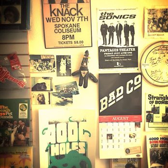 4000 Holes - Show bills of some classic rock n roll. Yes, The Knack are classic. - Vinyl Records Near Me - Spokane, Washington