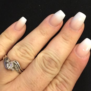 Center Nails - Loving my coffin shaped ombré nails - Nail Salons Near Me - Dupont, Washington