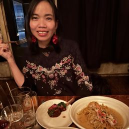 Great date-night atmosphere with the lamb chops and snow crab noodles. Great date-night atmosphere with the lamb chops and snow crab noodles.