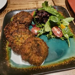 Zula Kitchen & Wine Bar - Zucchini cakes