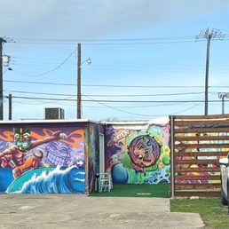 It's fun even before you walk in! Entrance (on the back side of the tattoo parlor building) It's fun even before you walk in! Entrance (on the back side of the tattoo parlor building)