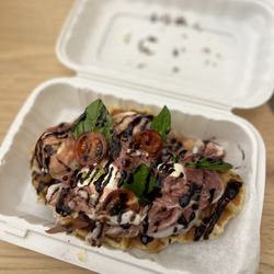 Croffle Crew - Burrata croffle