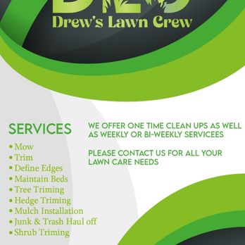 Drew's Lawn Crew - Lawn Services Near Me Drew's Lawn Crew - Lawn Services Near Me