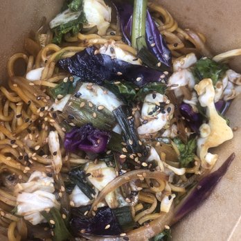 Bopbox - yakisoba, just veggies (no meat) - Asian Fusion Near Me - Seattle, Washington