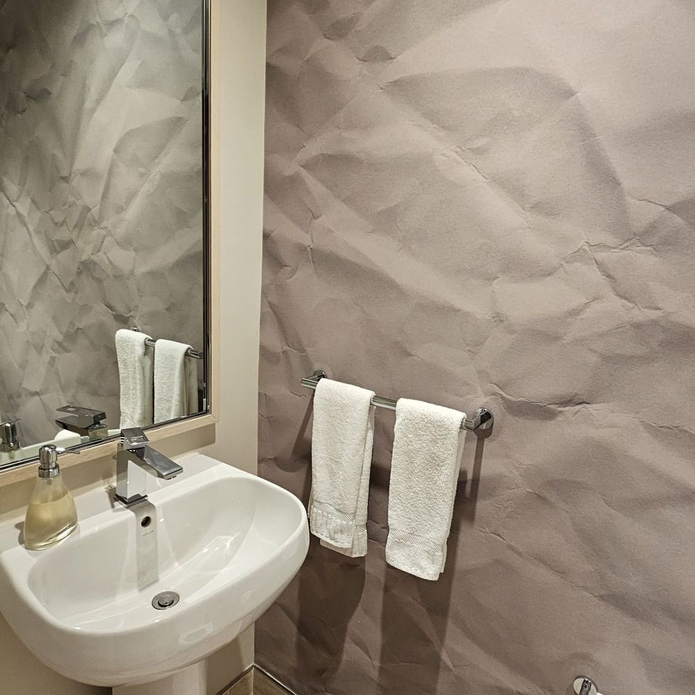 HALL Arts Hotel - Powder Room in the acapella suite - Hotels Near Me - Dallas, Texas
