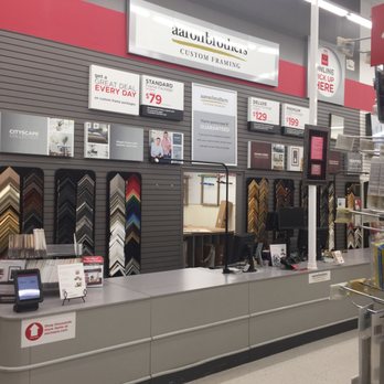 Michaels - Framing station at the back of the store - Arts & Crafts Near Me - Avon, Ohio