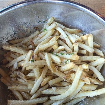 Hopdoddy Burger Bar - Pamesan truffle fries - Burgers Near Me - Plano, Texas