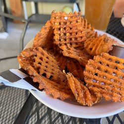 Milepost Brewing - Sweet Potato fries! Yummy!