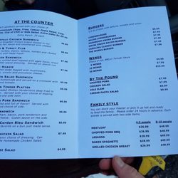 Kirk's Catering & Carryout - Menu