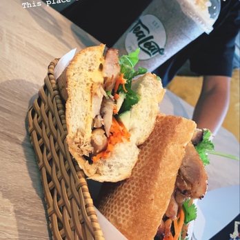 TeaLeaf - Chicken Banh mi & s'mores smoothie - Bubble Tea Near Me - Gilroy, California TeaLeaf - Chicken Banh mi & s'mores smoothie - Bubble Tea Near Me - Gilroy, California