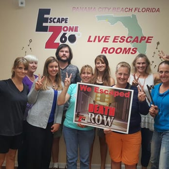 Escape Zone 60 - We escaped. - Escape Games Near Me - Panama City Beach, Florida Escape Zone 60 - We escaped. - Escape Games Near Me - Panama City Beach, Florida