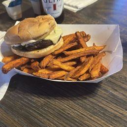 Mushroom & Swiss Burger