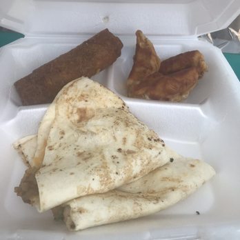 Na Kitchen - 5 spice chicken quesadilla (has some fish sauce in case you are allergic), potstickers, egg roll - Food Trucks Near Me