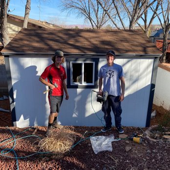 Tuff Shed St. George - Ben and Tanner were great to work with on this project. - Sheds & Outdoor Storage Near Me - St George, Utah