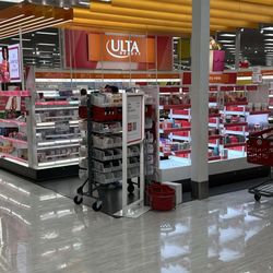 Target - ULTA Beauty department inside