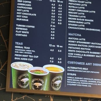 Mokafe - menu - Coffee & Tea Near Me - Melville, New York