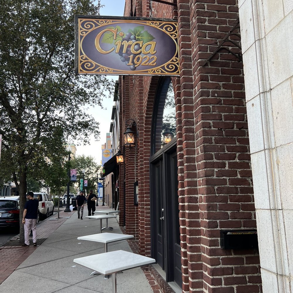 Circa 1922 - exterior - Tapas Bars Near Me - Wilmington, North Carolina Circa 1922 - exterior - Tapas Bars Near Me - Wilmington, North Carolina
