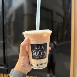 Ku Cha House of Tea - Black Milk Tea with Boba