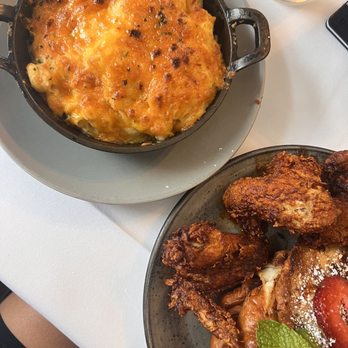 Lucille's - Mac and cheese and French toast with hot wings - New American Near Me - Houston, Texas Lucille's - Mac and cheese and French toast with hot wings - New American Near Me - Houston, Texas