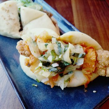 Linger - Crispy chicken Korean style bun - Asian Fusion Near Me - Denver, Colorado