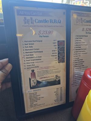 Menu photo 1 Castle BBQ Los Angeles, CA