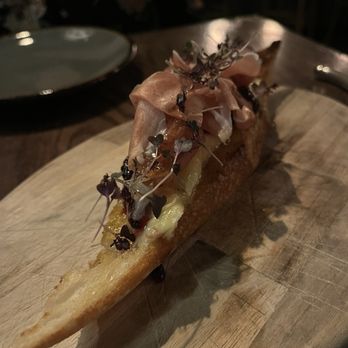 NORMANDIE - Ham and cheese tartini and it's bloody amazing - Seafood Near Me - Portland, Oregon