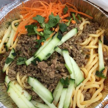 The Dumpling Lady - Spicy Beef Noodles - Szechuan Near Me - Charlotte, North Carolina