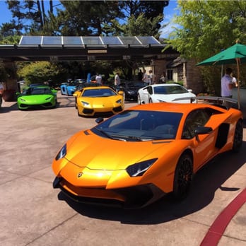 The Quail - Lamborghini event at the Quail Lodge & Golf Club, in Carmel, Monterey Car Week 2015 - Hotels Near Me - Carmel, California