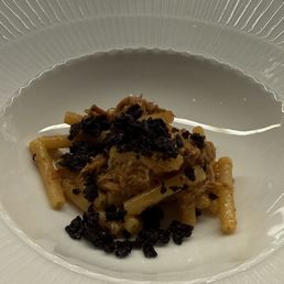 Rabbit with charred olive