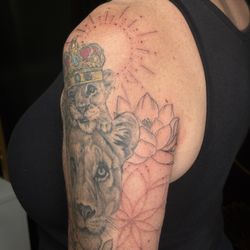 Anastasia Ink - Addition to existing tattoo
