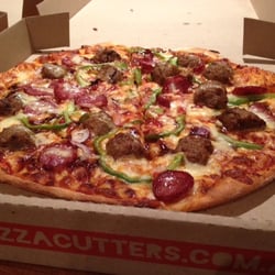 Pizza Cutters Gourmet Pizza - Large Meatballs ($20.50)