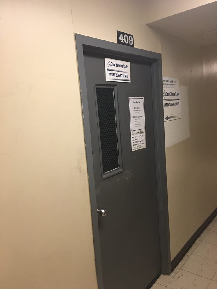 ENZO CLINICAL LABS Updated May 2024 210 Canal St, New York, New