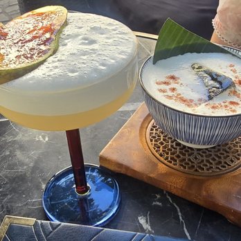 Plumette - Left: Timeless Memory Right: Love potion. - Cocktail Bars Near Me - Brussels, BRU