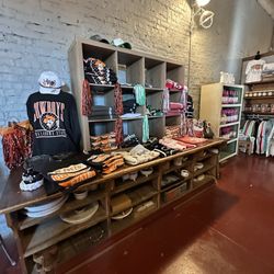 The Pink Buffalo Mercantile - Cute game day section