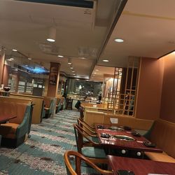 Ping's Sakura - Restaurant just after opening hour.