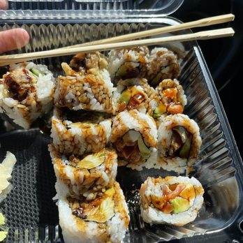 Sushi Fresh - Spider Roll and Okinawa Spicy Tuna Roll (carry-out) - Japanese Near Me - Pike Road, Alabama