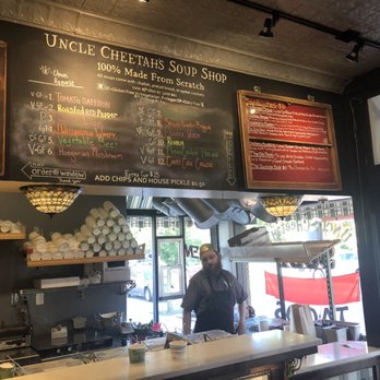 Uncle Cheetah's Soup Shop - Soup counter and menu - Soup Near Me - Grand Rapids, Michigan