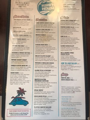 Menu photo 6 Kirby House Grand Haven, MI