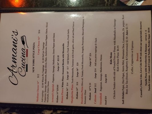 Menu photo 5 Armani's Cucina Vero Beach, FL Menu photo 5 Armani's Cucina Vero Beach, FL