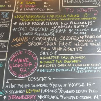 Mary's Fish Camp - Menu as of June 2018 instagram.com/snackchatnyc - Seafood Near Me - New York, New York Mary's Fish Camp - Menu as of June 2018 instagram.com/snackchatnyc - Seafood Near Me - New York, New York