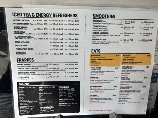 Menu photo 2 Gregorys Coffee Darien, CT Menu photo 2 Gregorys Coffee Darien, CT