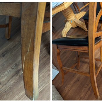 Father & Sons Moving - Broken dining chairs - Movers Near Me - Pasadena CA, California Father & Sons Moving - Broken dining chairs - Movers Near Me - Pasadena CA, California