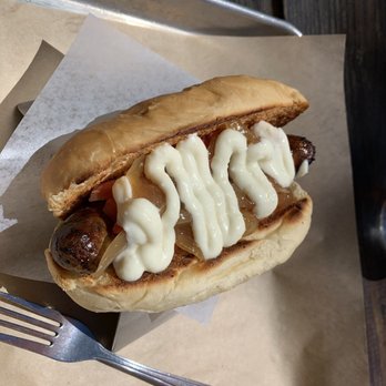 Bangers & Brews - Westside - Duck sausage - German Near Me - Bend, Oregon Bangers & Brews - Westside - Duck sausage - German Near Me - Bend, Oregon